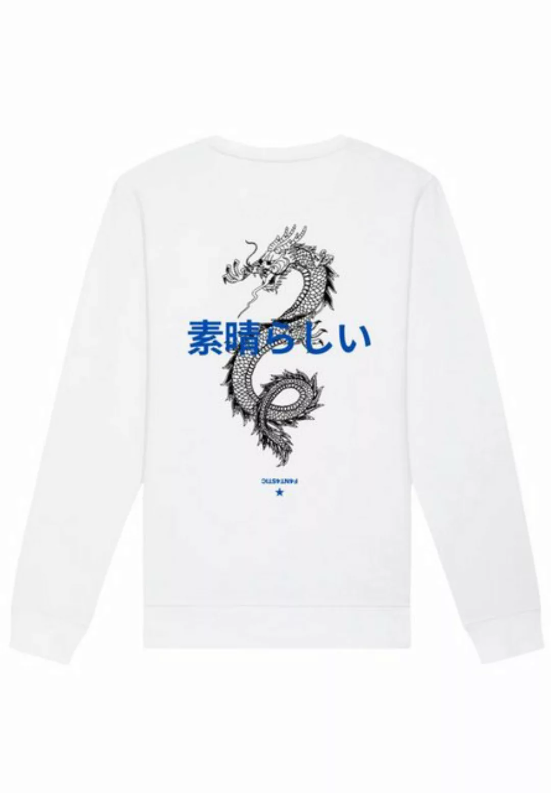 F4NT4STIC Sweatshirt Drache Japan Print günstig online kaufen