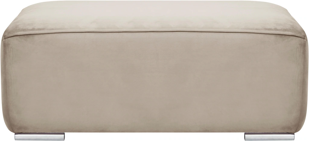 INOSIGN Hocker "BEATRICE mit Wellenfederung, Maße B/T/H: 100/68/45 cm", pas günstig online kaufen