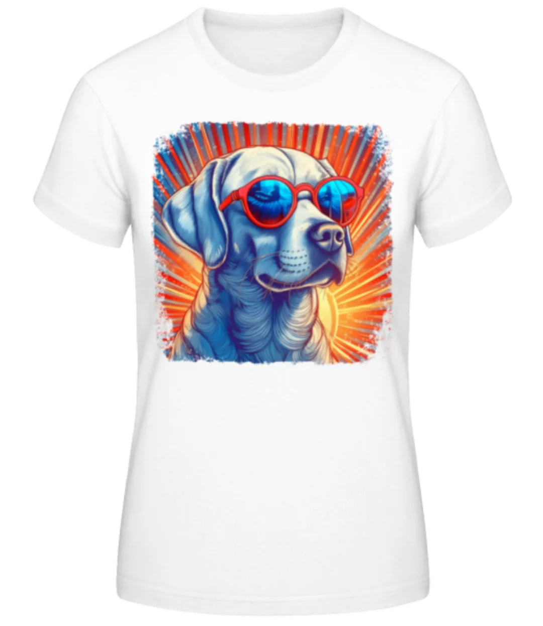 Labrador Hippie Look · Frauen Basic T-Shirt günstig online kaufen