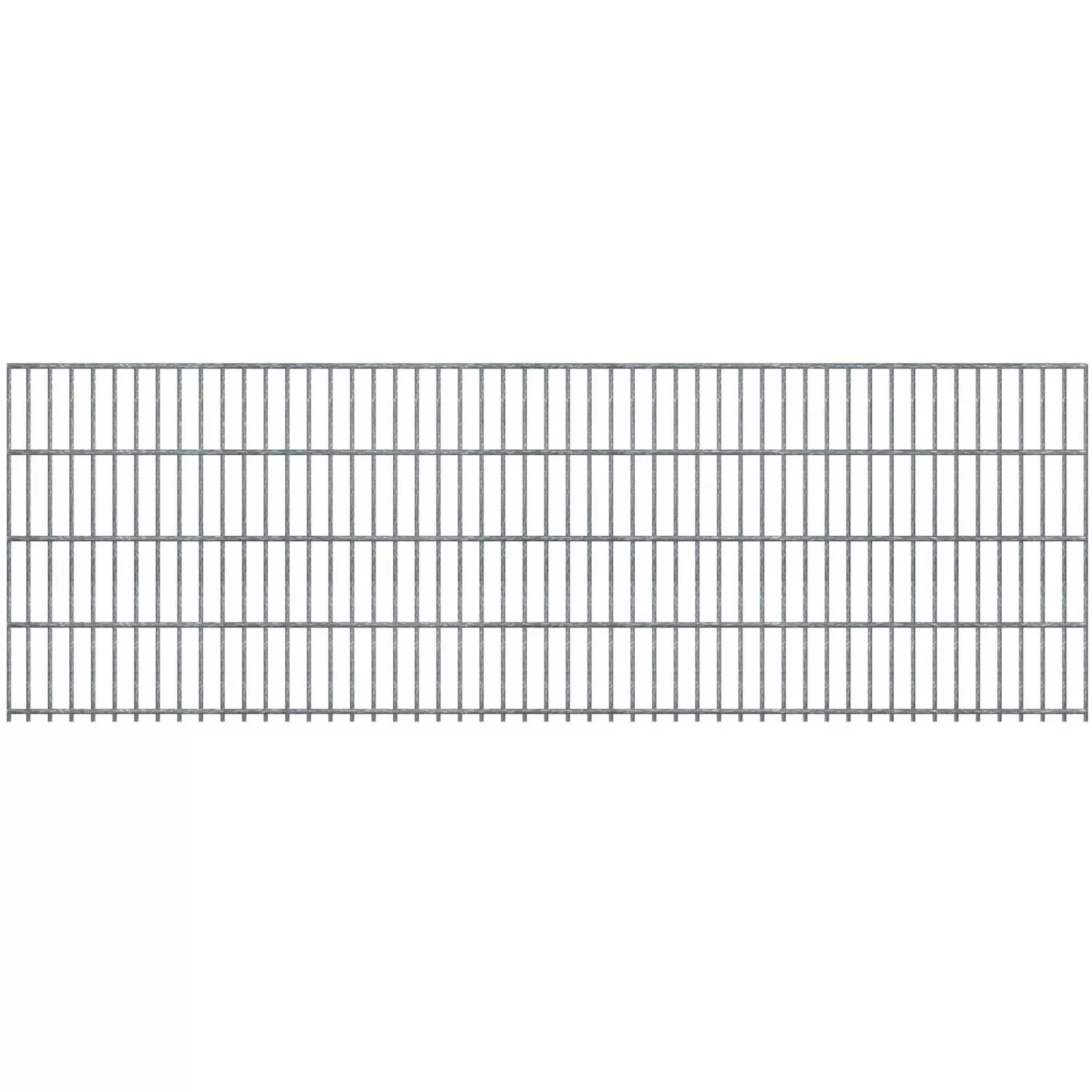 Doppelstabmatte 6/5/6 mm Zink 250 cm x 83 cm günstig online kaufen