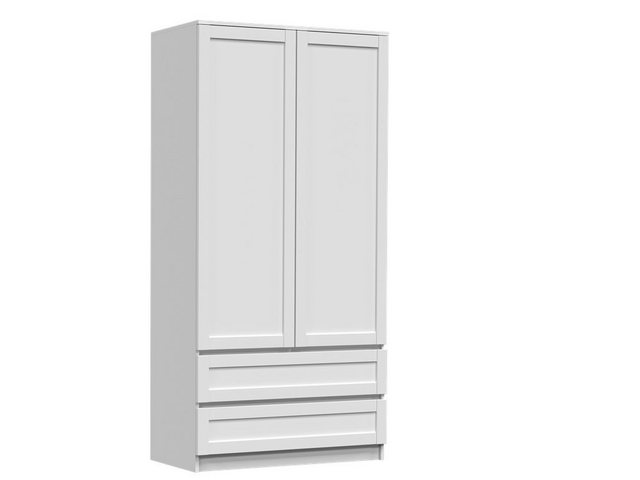 Beautysofa Kleiderschrank Moderne stilvolle elegante Garderobe mit Schublad günstig online kaufen