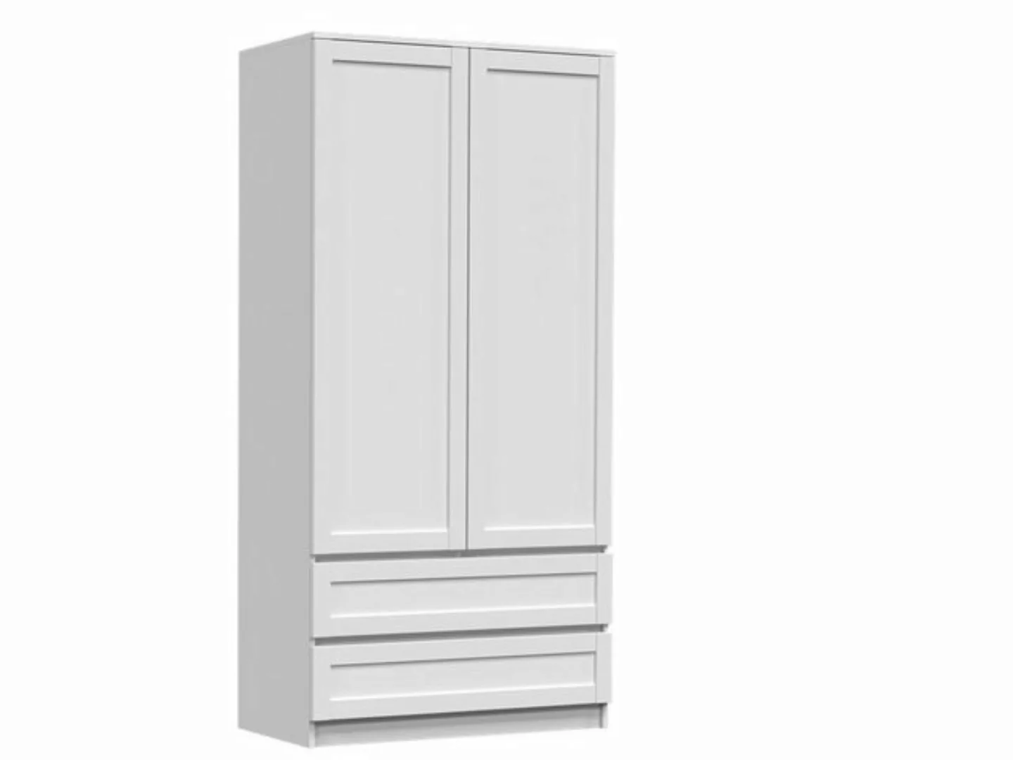 Beautysofa Kleiderschrank Moderne stilvolle elegante Garderobe mit Schublad günstig online kaufen