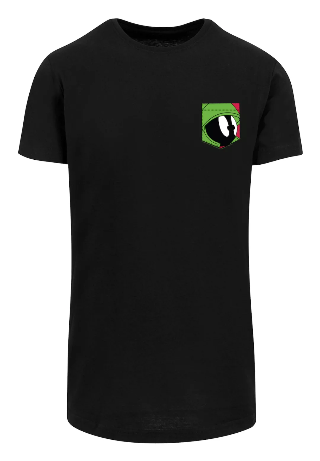 F4NT4STIC T-Shirt "Looney Tunes Marvin The Martian Face Faux Pocket", Print günstig online kaufen