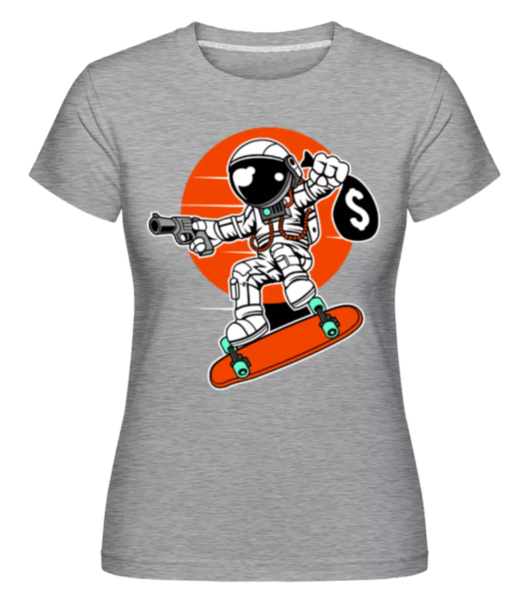 Astronaut Longboard · Shirtinator Frauen T-Shirt günstig online kaufen
