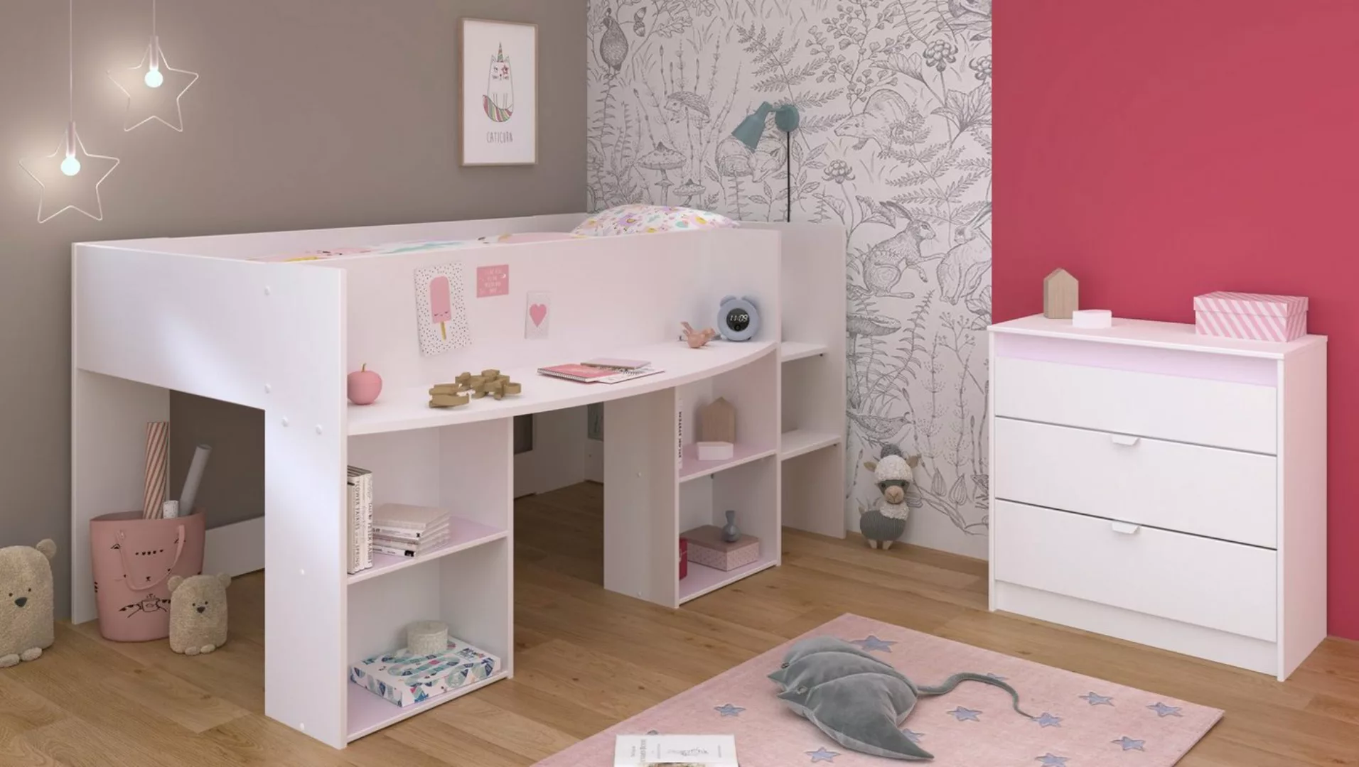 Parisot Etagenbett Parisot Pirouette 11-Kinderzimmer Hochbett Etagenbett We günstig online kaufen