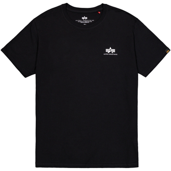 Alpha Industries  T-Shirts & Poloshirts Basic T-Shirt SL - black günstig online kaufen