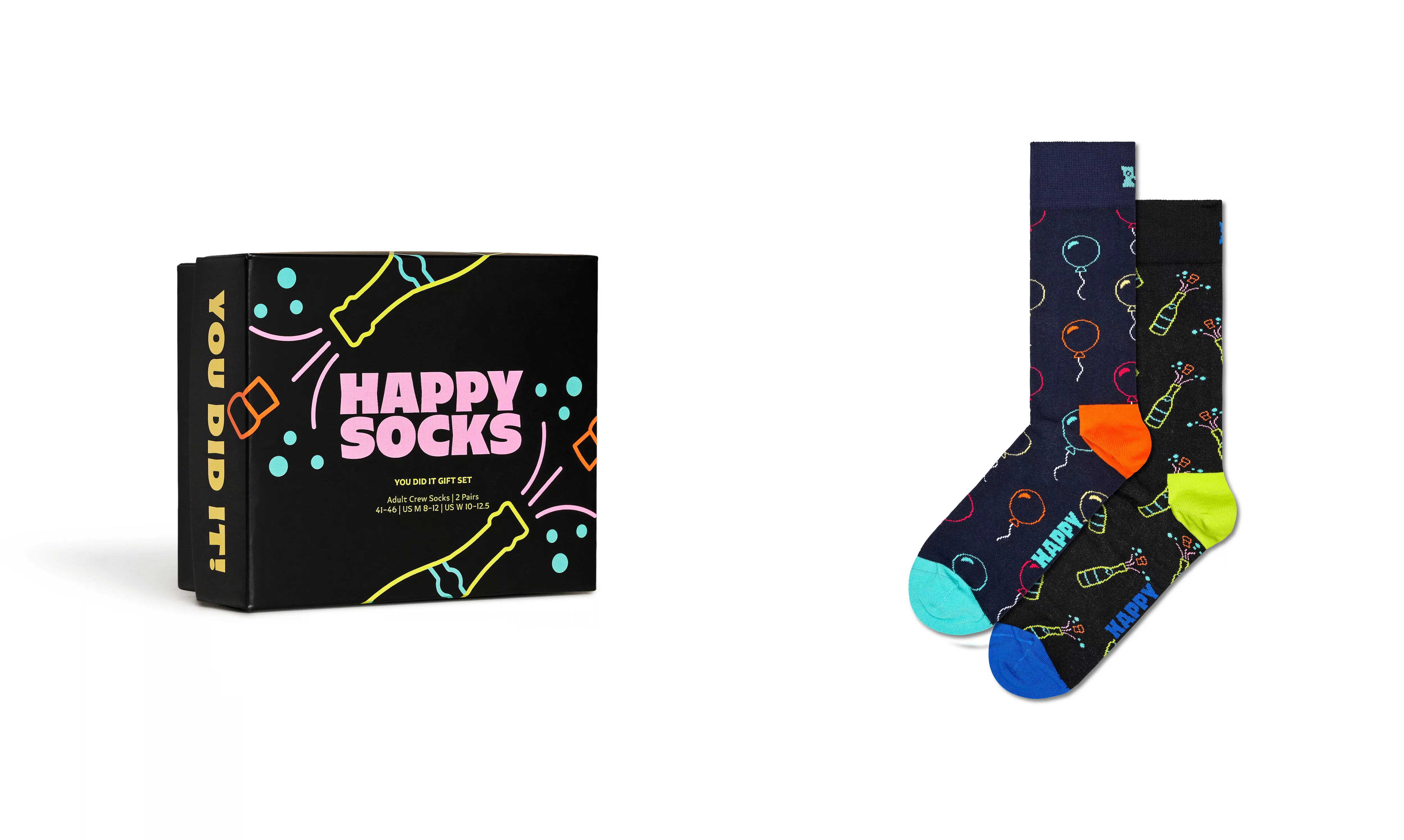 Happy Socks Socken, (2er Pack), You Dit It Gift Set günstig online kaufen