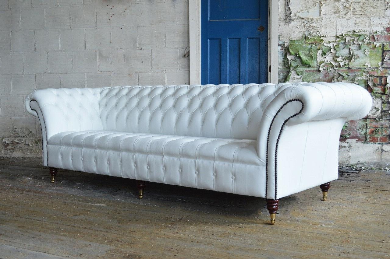 Xlmoebel Sofa Traditionelles Chesterfield-Sofa mit Platz für 4 Personen, in günstig online kaufen