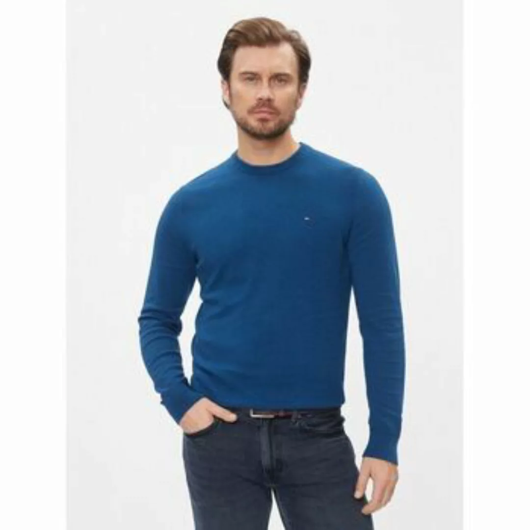 Tommy Hilfiger  Pullover MW0MW28046 PIMA ORG CTN CASHMER-0GZ DONEGAL AEGEAN günstig online kaufen