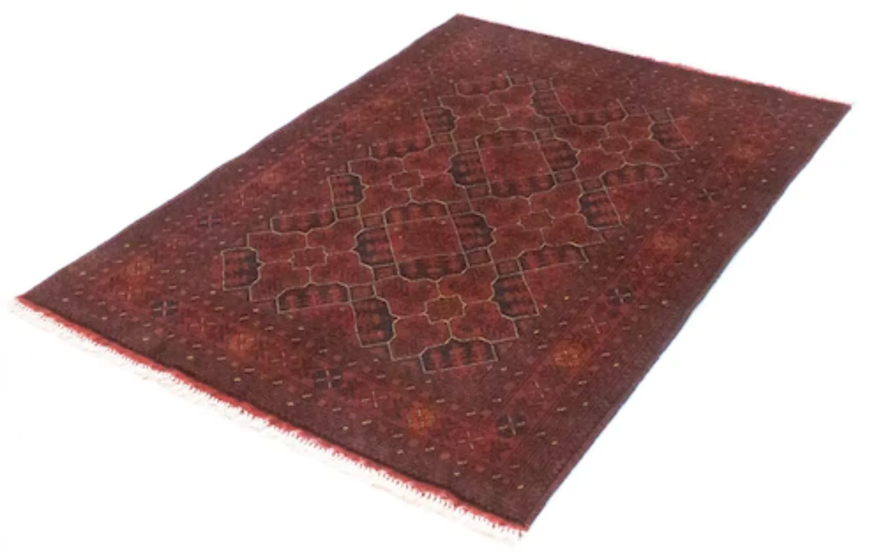 morgenland Wollteppich »Khal Mohammadi Teppich handgeknüpft rot«, rechtecki günstig online kaufen