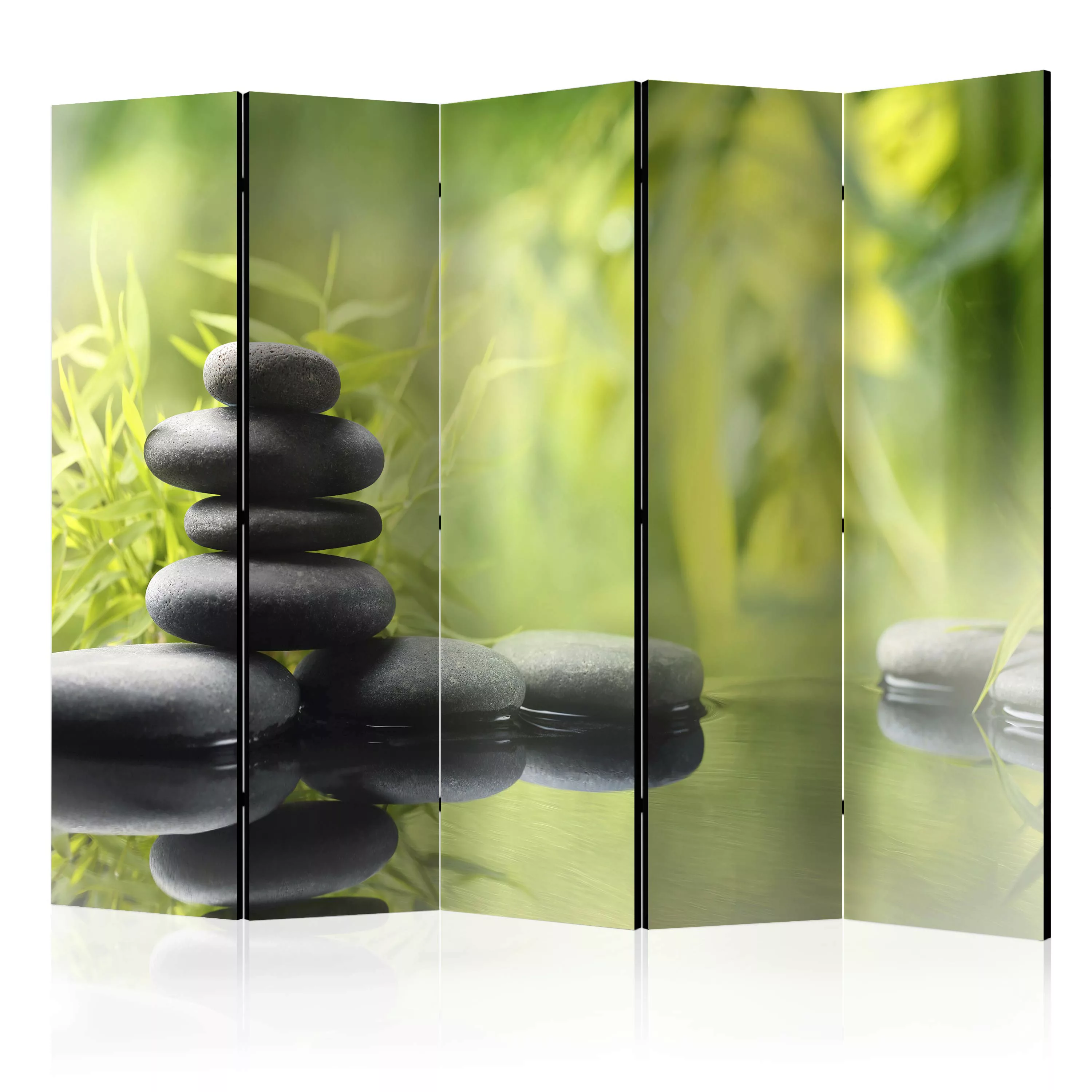 5-teiliges Paravent - Serenity Of Nature Ii [room Dividers] günstig online kaufen