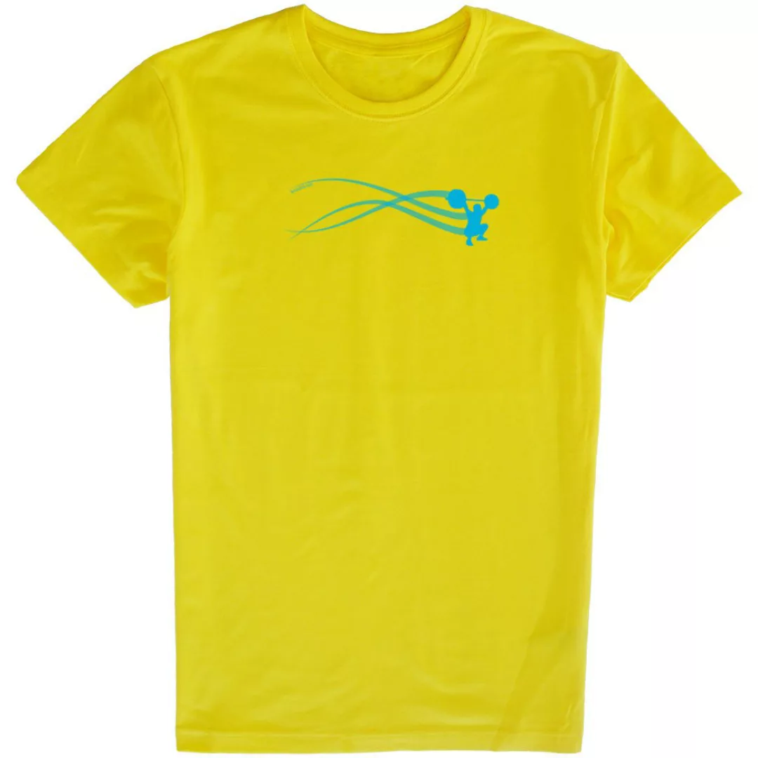 Kruskis Train Estella Kurzärmeliges T-shirt 3XL Yellow günstig online kaufen