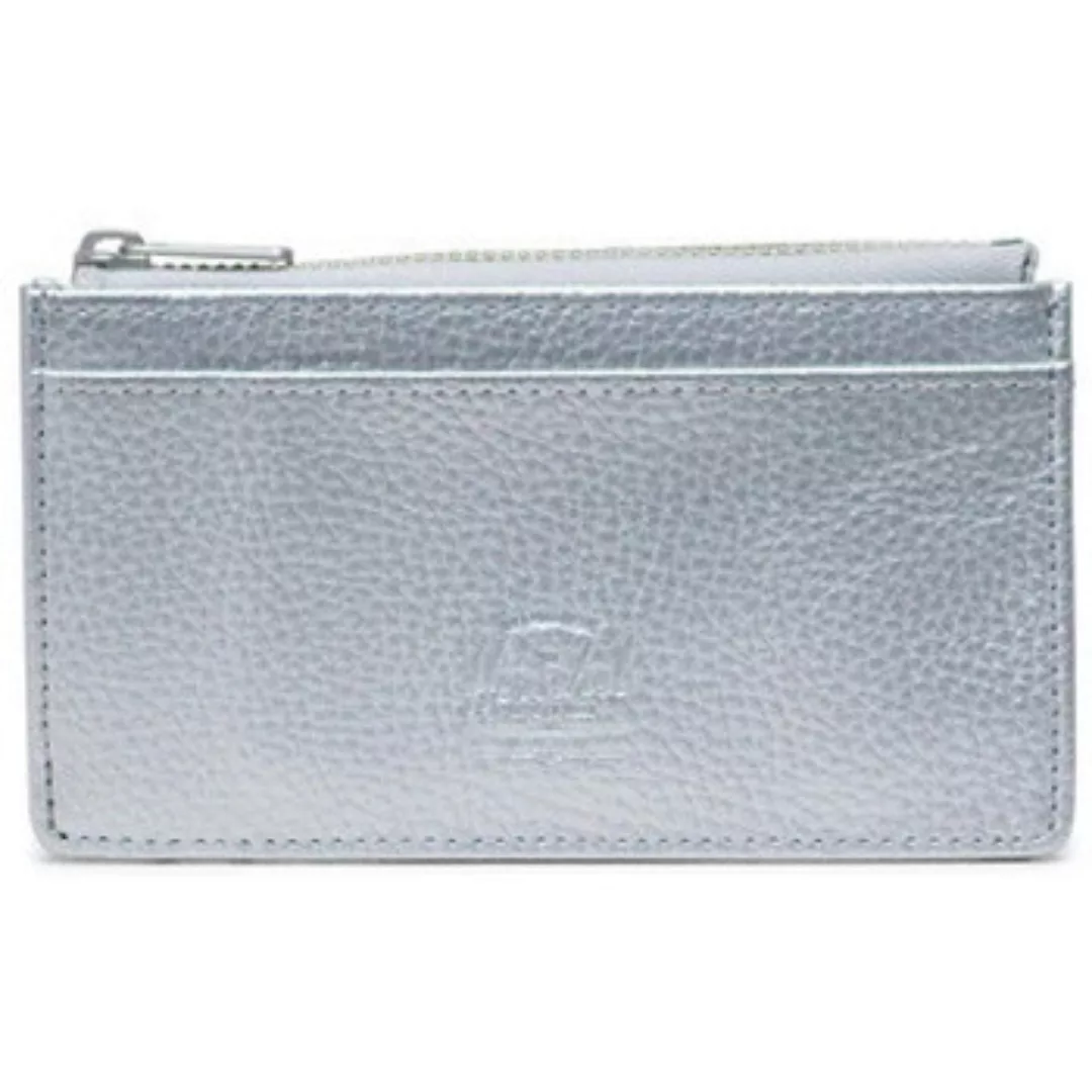 Herschel  Geldbeutel Oscar Large Cardholder Vegan Leather Silver Metallic günstig online kaufen