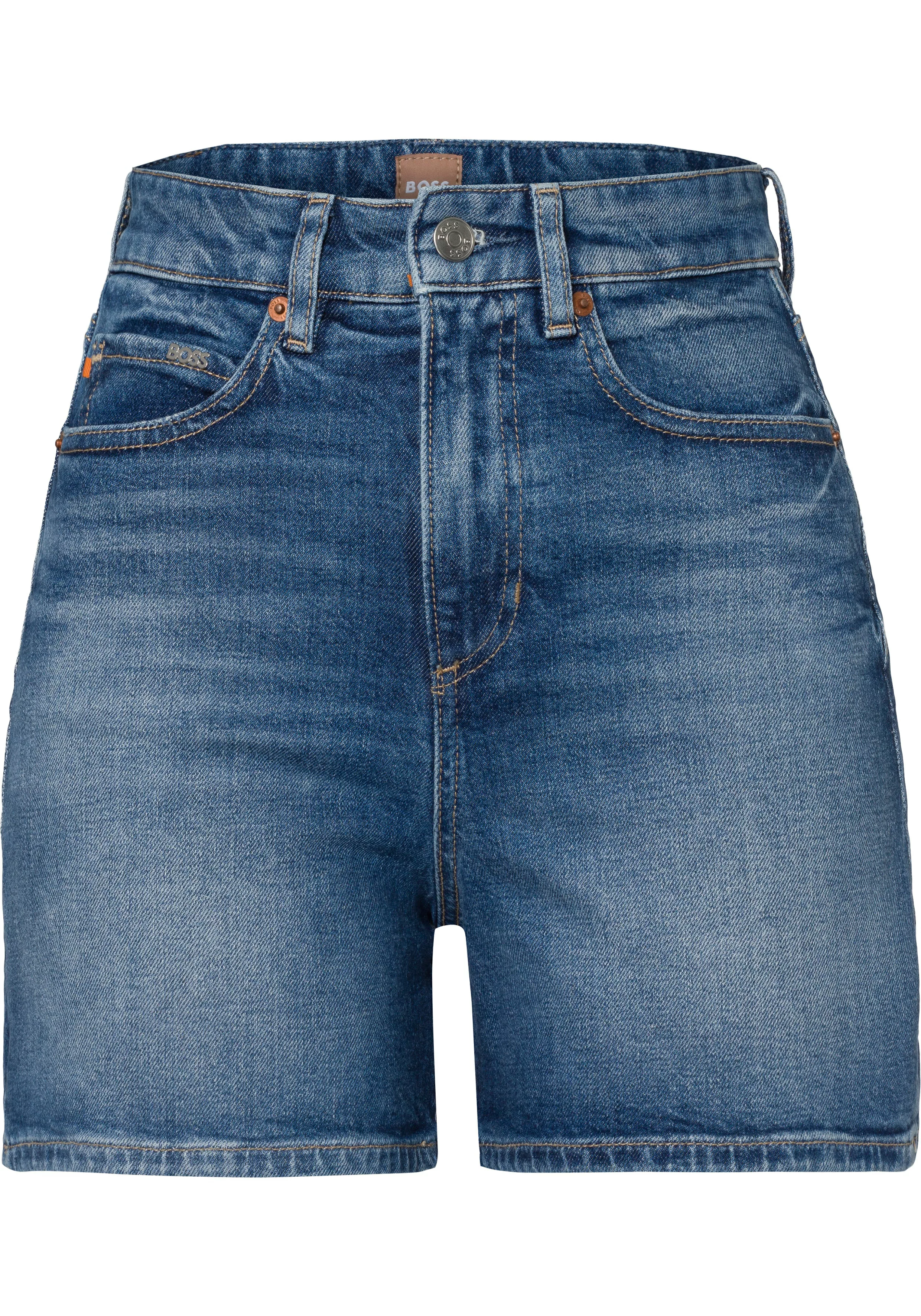 BOSS ORANGE Shorts, in cooler Washed-out-Optik günstig online kaufen