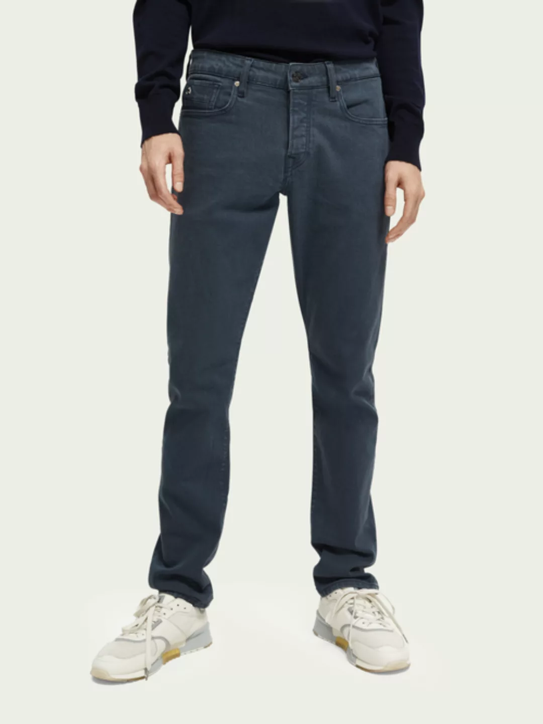 Scotch & Soda The Ralston Regular Slim Fit Jeans in Grau günstig online kaufen