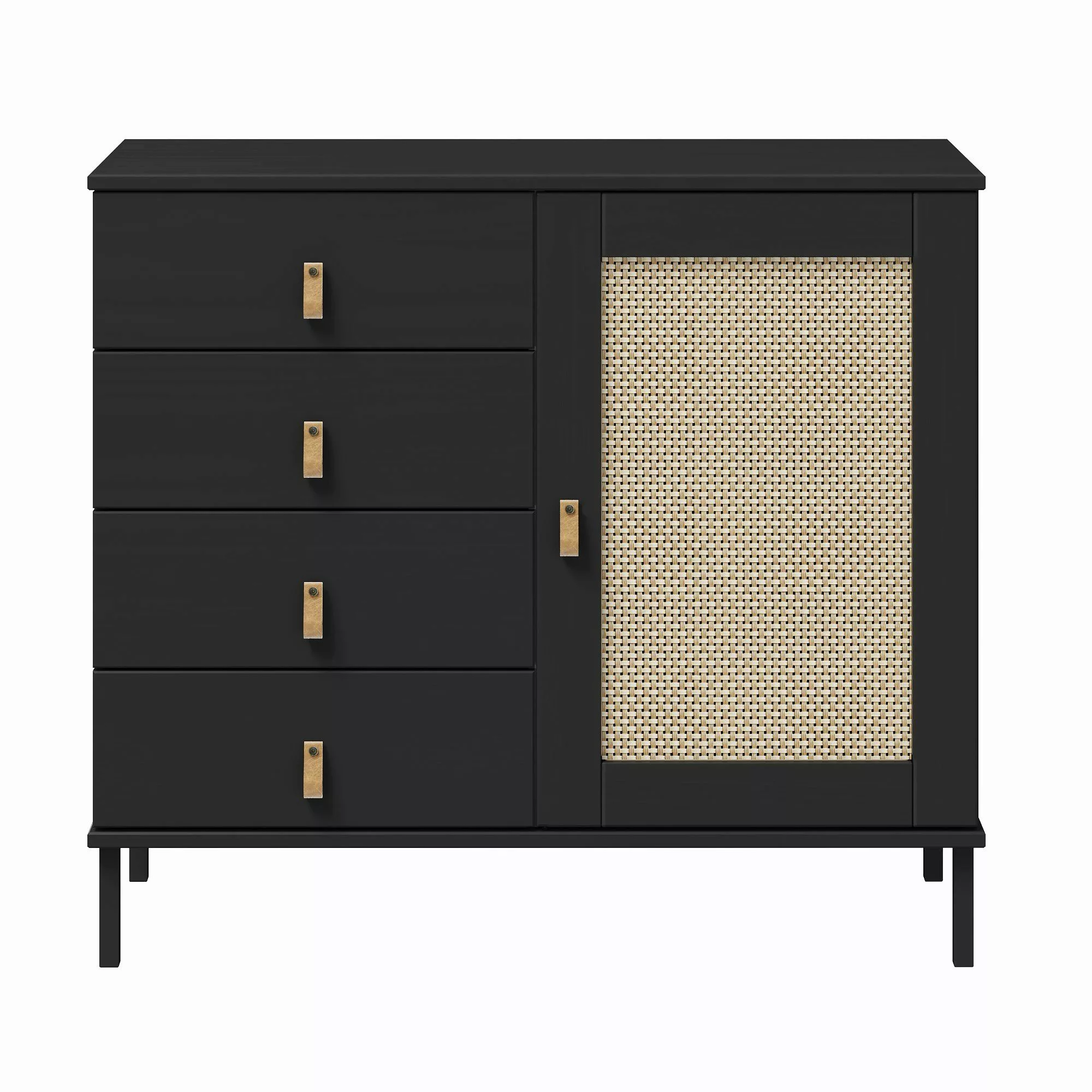 Woodroom Sideboard Elegante Kommode Valencia, Wohnzimmerschrank günstig online kaufen
