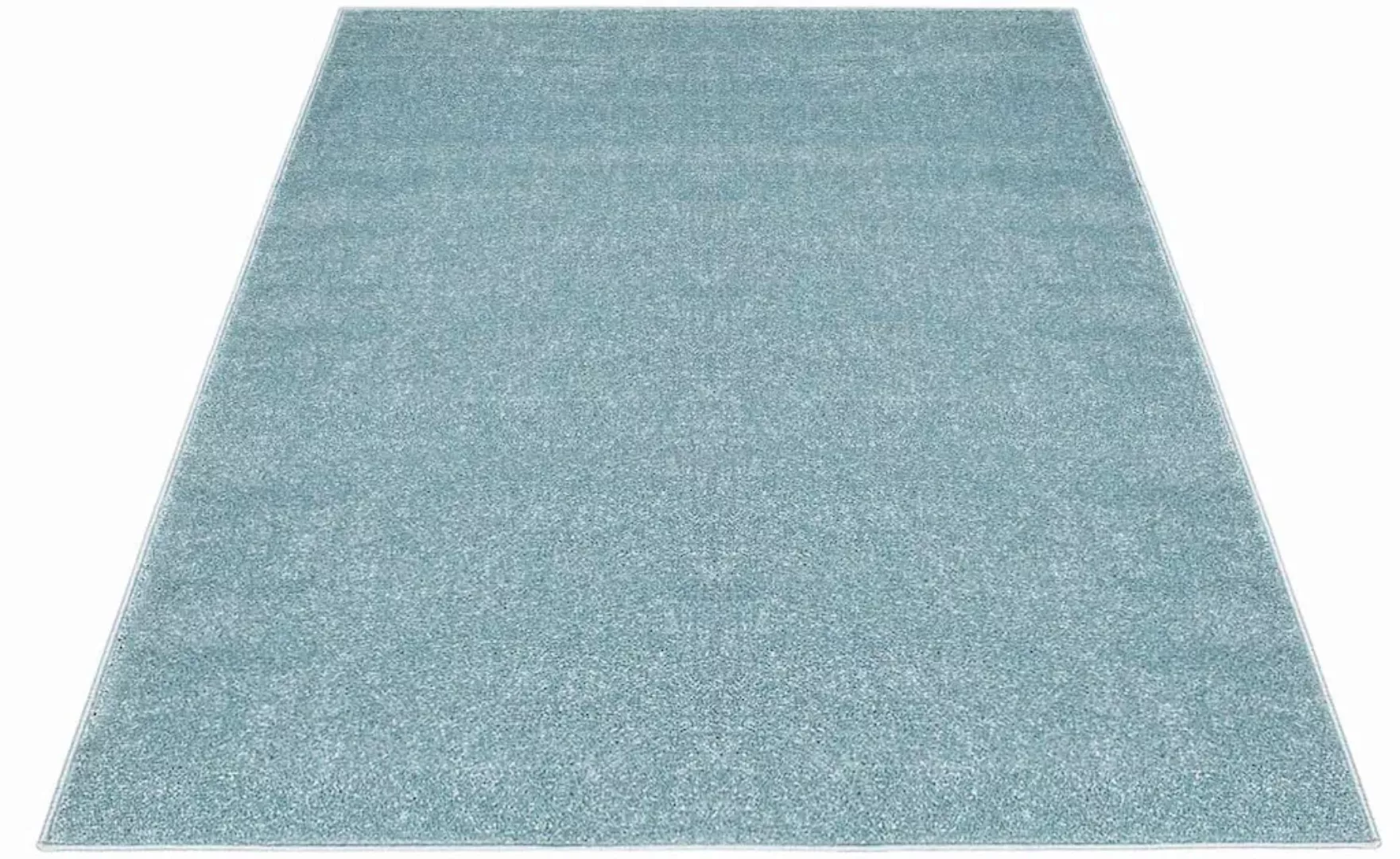 Carpet City Teppich »Moda Soft 2081«, rechteckig, 11 mm Höhe, Kurzflor, Uni günstig online kaufen