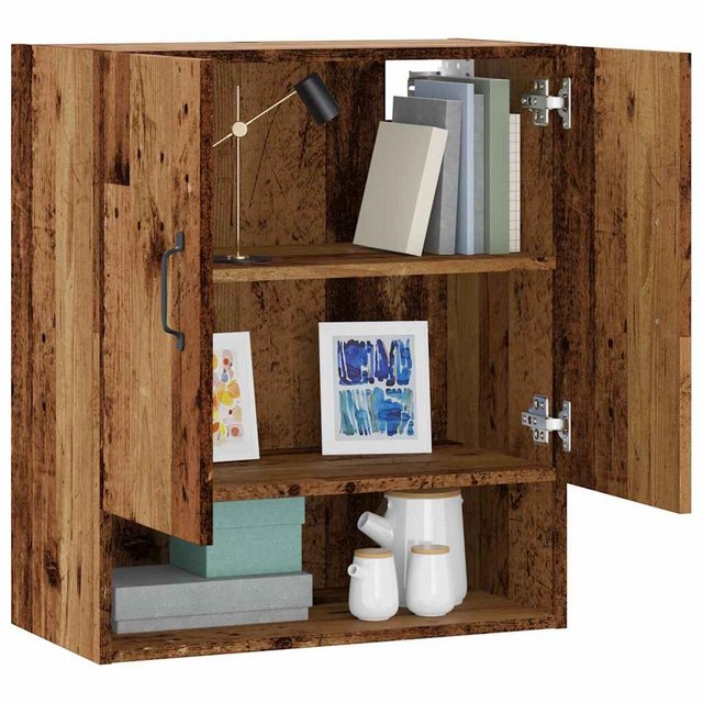 vidaXL Aktenschrank Wandschrank Altholz-Optik 60x31x70 cm Holzwerkstoff günstig online kaufen