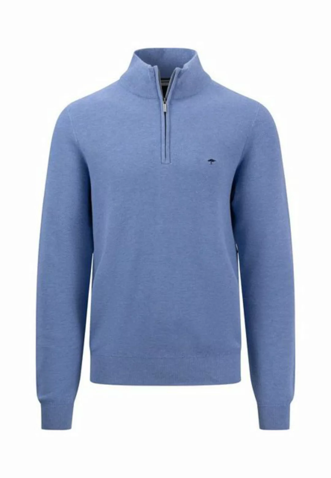 FYNCH-HATTON Strickpullover Troyer-Zip, Structure günstig online kaufen