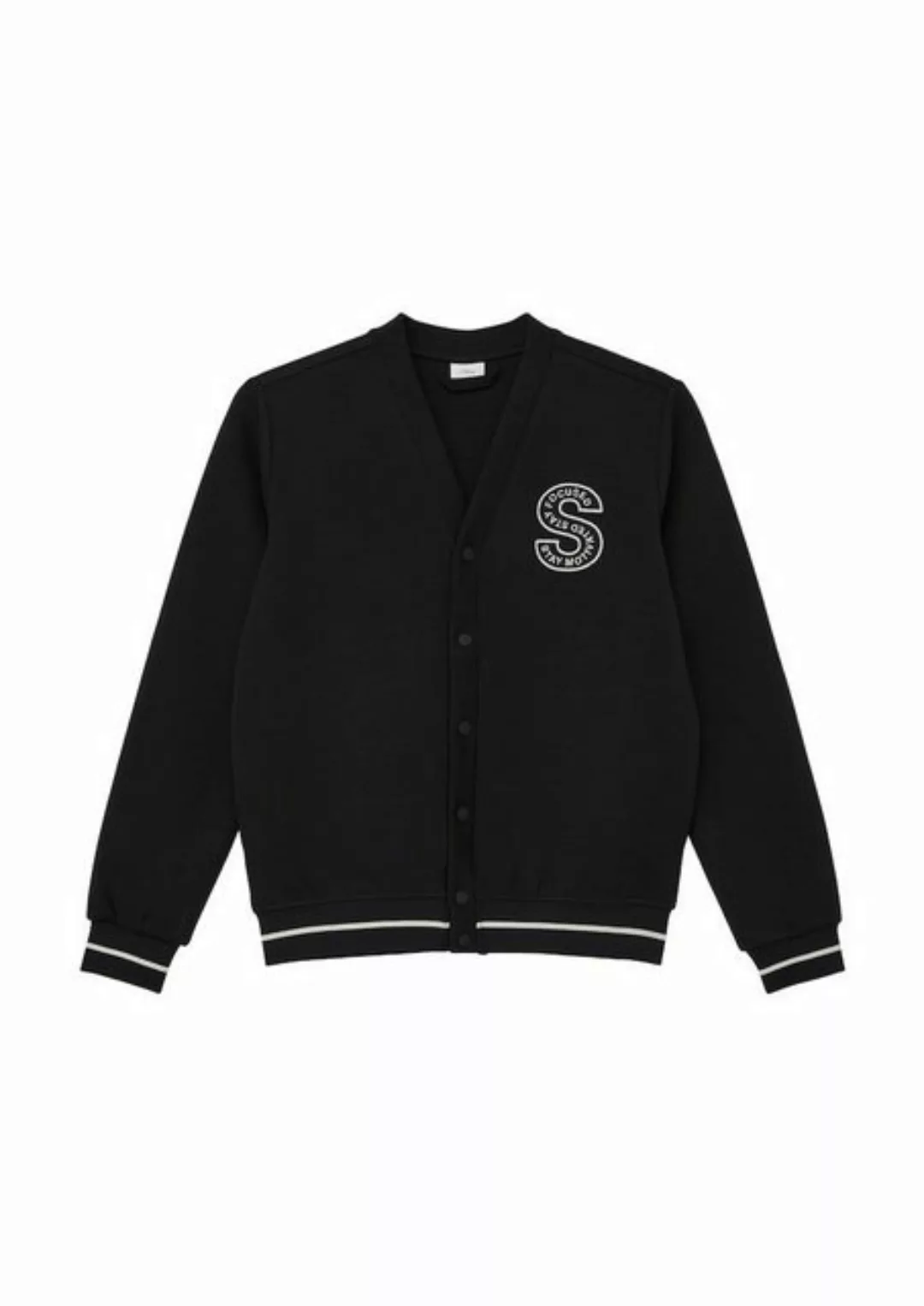 s.Oliver Kurzarmshirt Sweatshirt Jacke günstig online kaufen