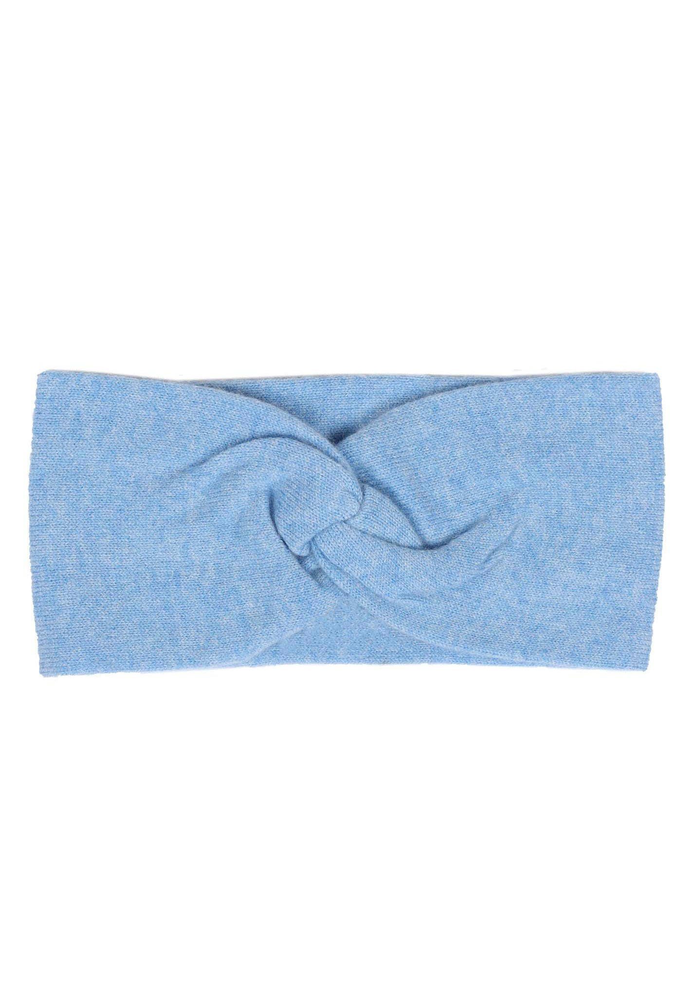 Zwillingsherz Stirnband, Knoten vorn, Cashmere, Feinstrick günstig online kaufen