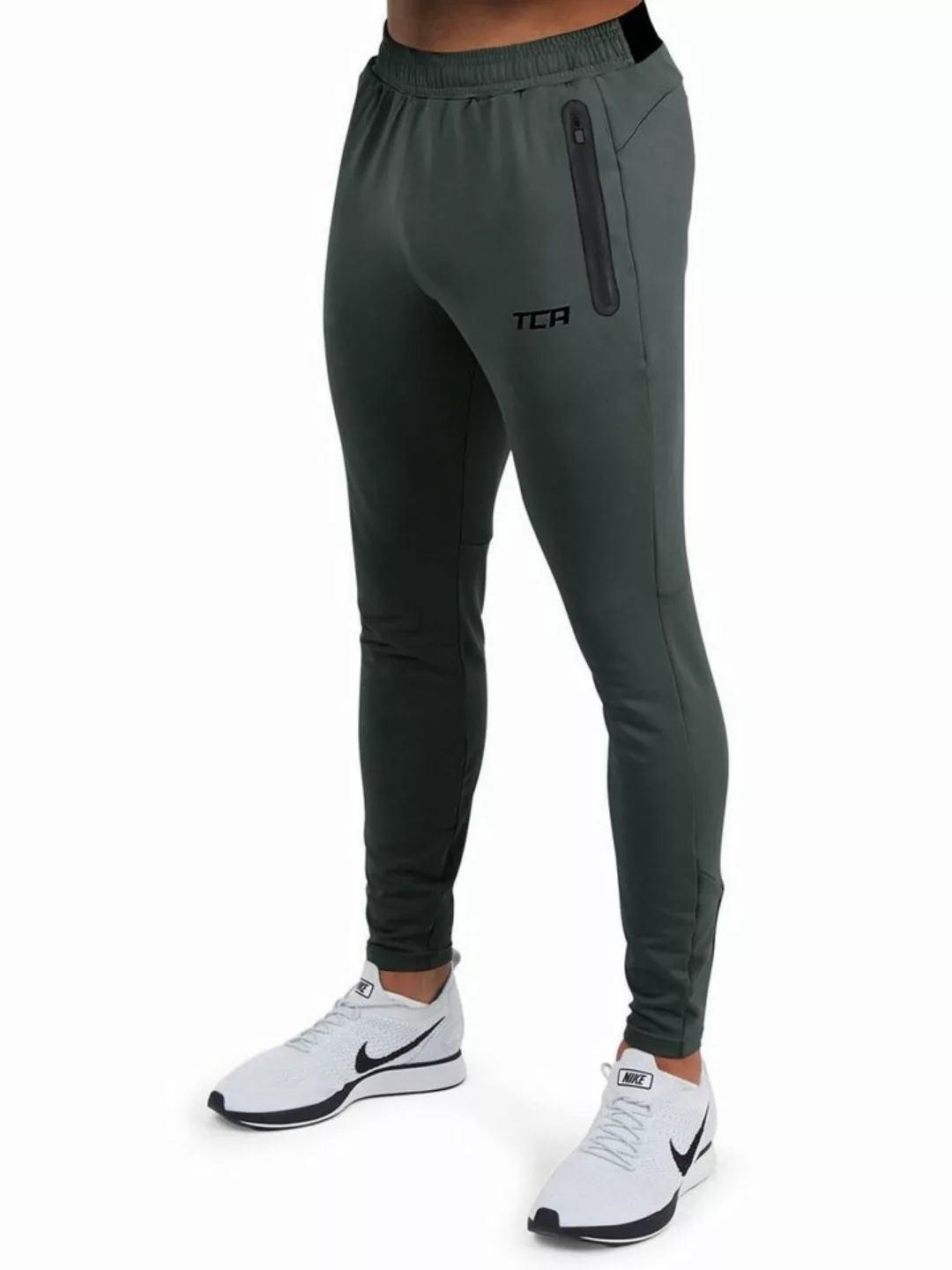 TCA Laufhose TCA Herren Jogginghose Quickdry, Dunkelgrün, 3XL (1-tlg) günstig online kaufen