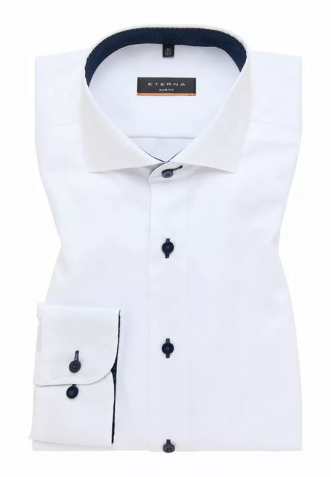 Eterna Businesshemd - Slim Fit - Pinpoint Hemd - Langarm Hemd günstig online kaufen