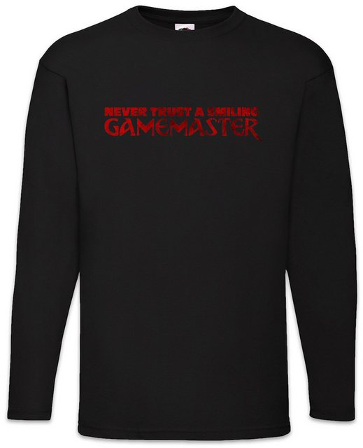 Urban Backwoods Langarmshirt Never Trust A Smiling Gamemaster Langarm T-Shi günstig online kaufen