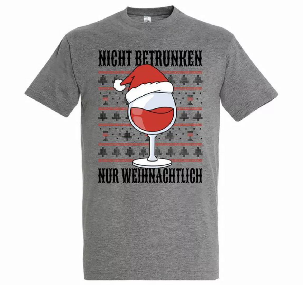 Youth Designz Print-Shirt Nicht Betrunken nur Weihnachtlich Herren T-Shirt günstig online kaufen