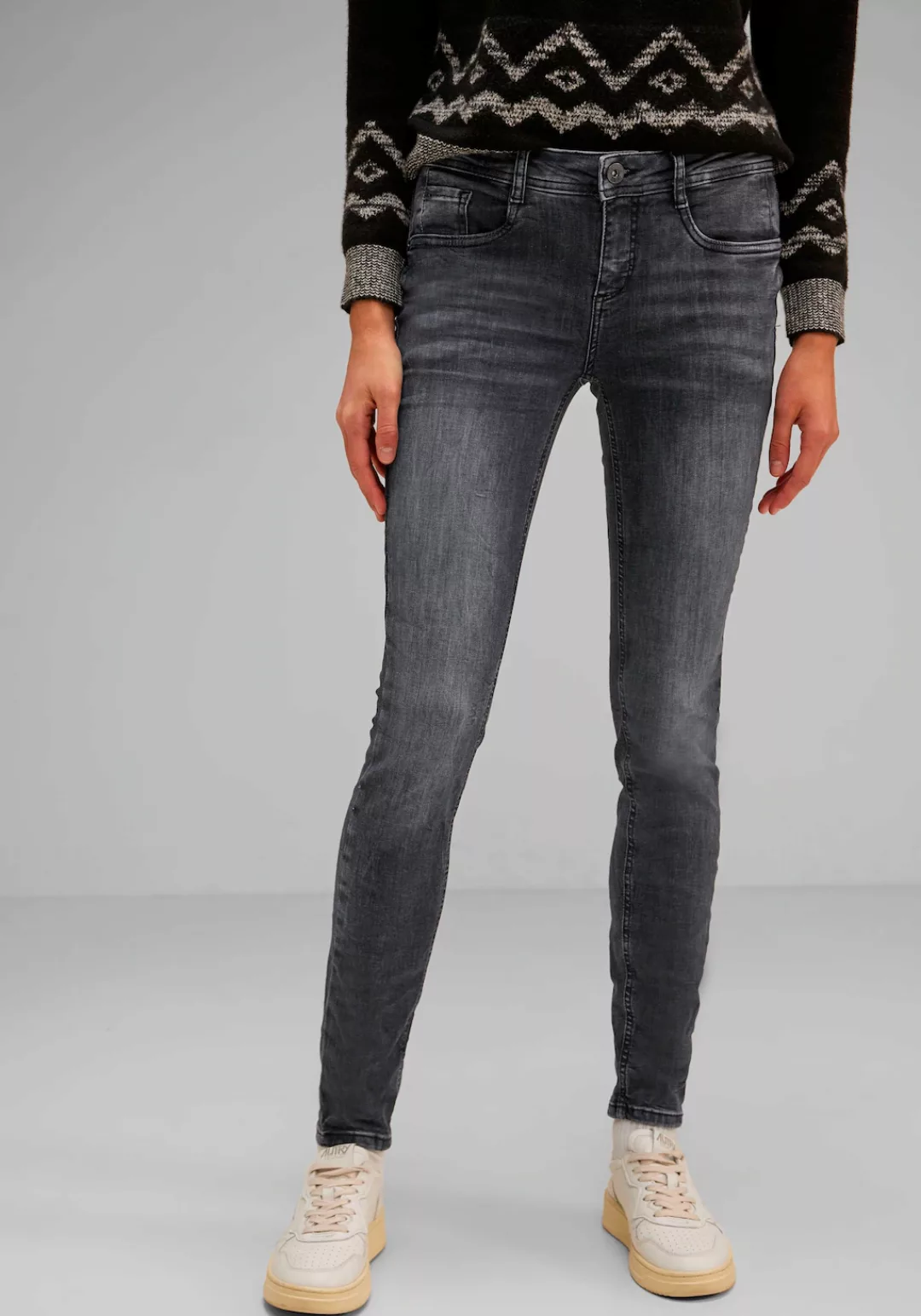 STREET ONE Skinny-fit-Jeans mit schmalem Bein günstig online kaufen