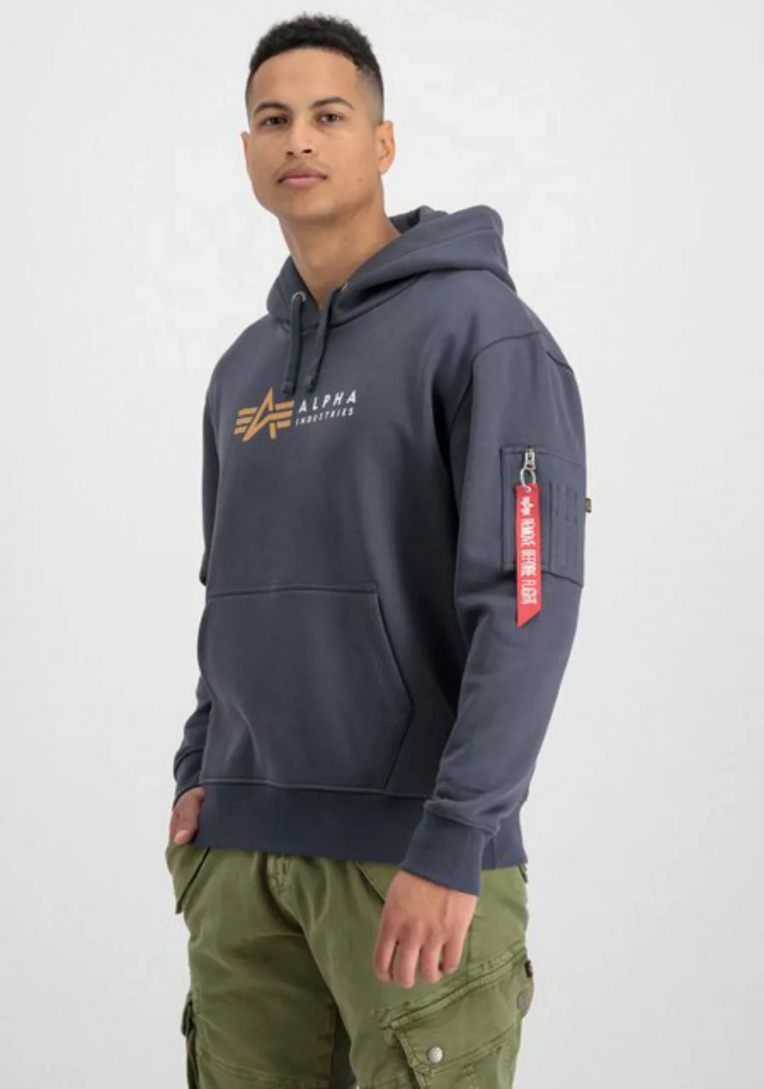 Alpha Industries Kapuzensweatshirt Alpha Label Hoody günstig online kaufen