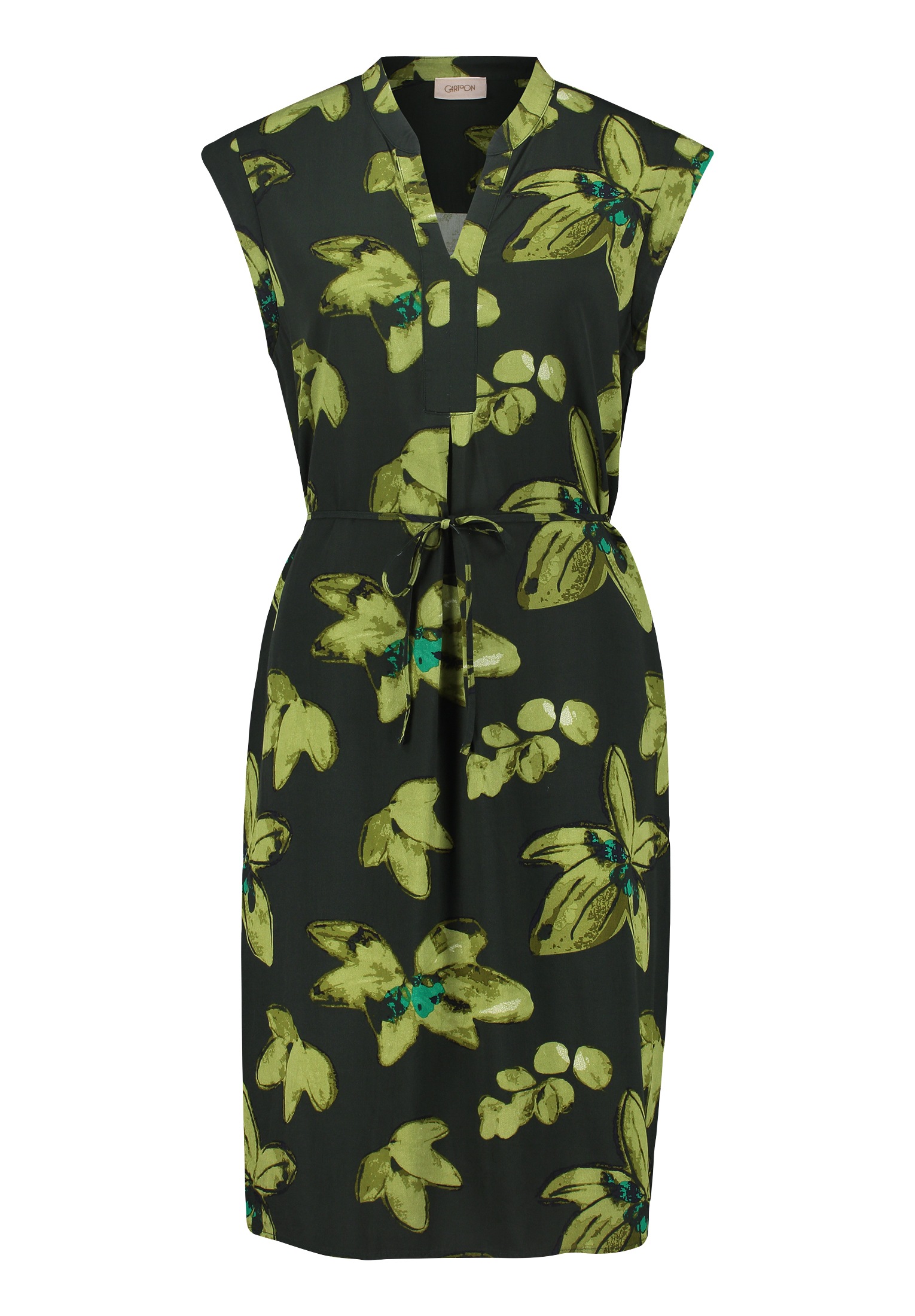 Cartoon Tunikakleid "Cartoon Damen Sommerkleid Tunikakleid mit Blumenprint" günstig online kaufen