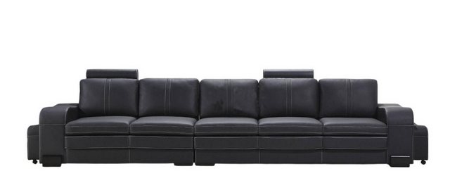 Xlmoebel Sofa Luxuriöse Sitzmöbel im Design mit Leder und Stoffbezug, 1 Tei günstig online kaufen