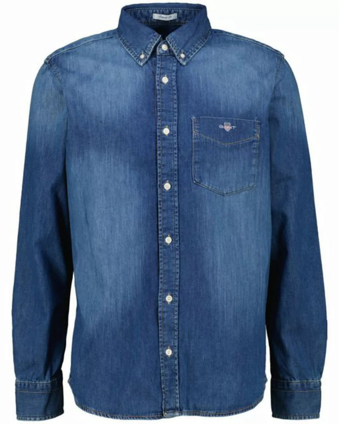 Gant Jeanshemd Herren Jeanshemd DENIM SHIRT Regular Fit (1-tlg) günstig online kaufen