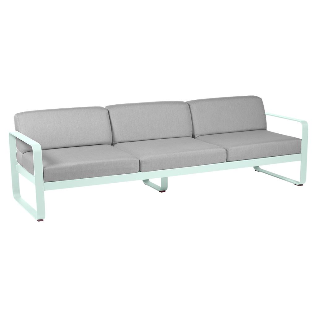 Bellevie 3-Sitzer Lounge-Sofa A7 Gletscherminze 79 Flanellgrau günstig online kaufen