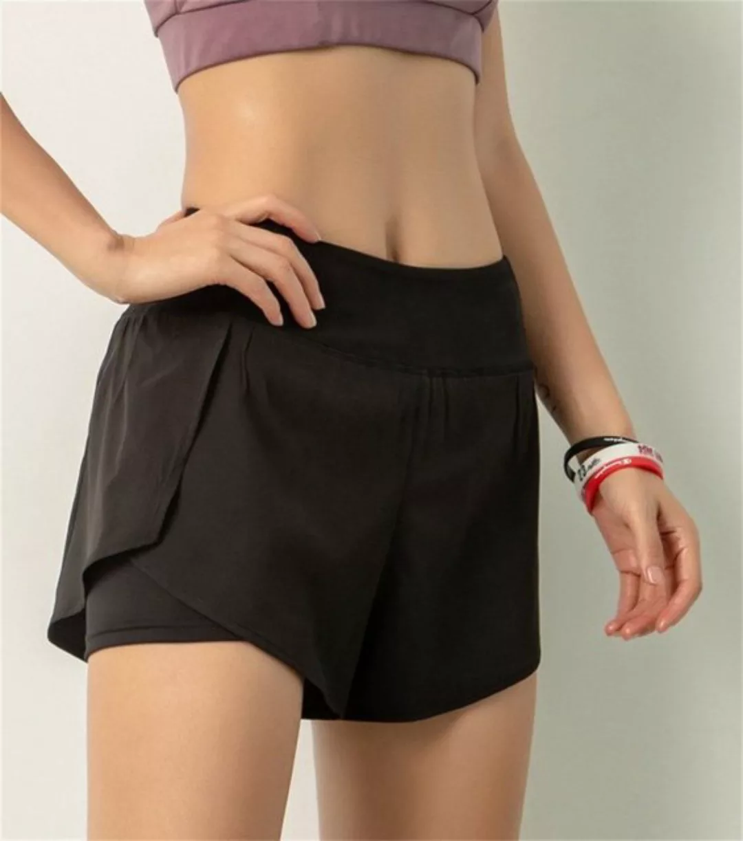 ZWY Loungepants Fitness Sportshorts Damen Sommer Anti-Licht Lässig Schnellt günstig online kaufen