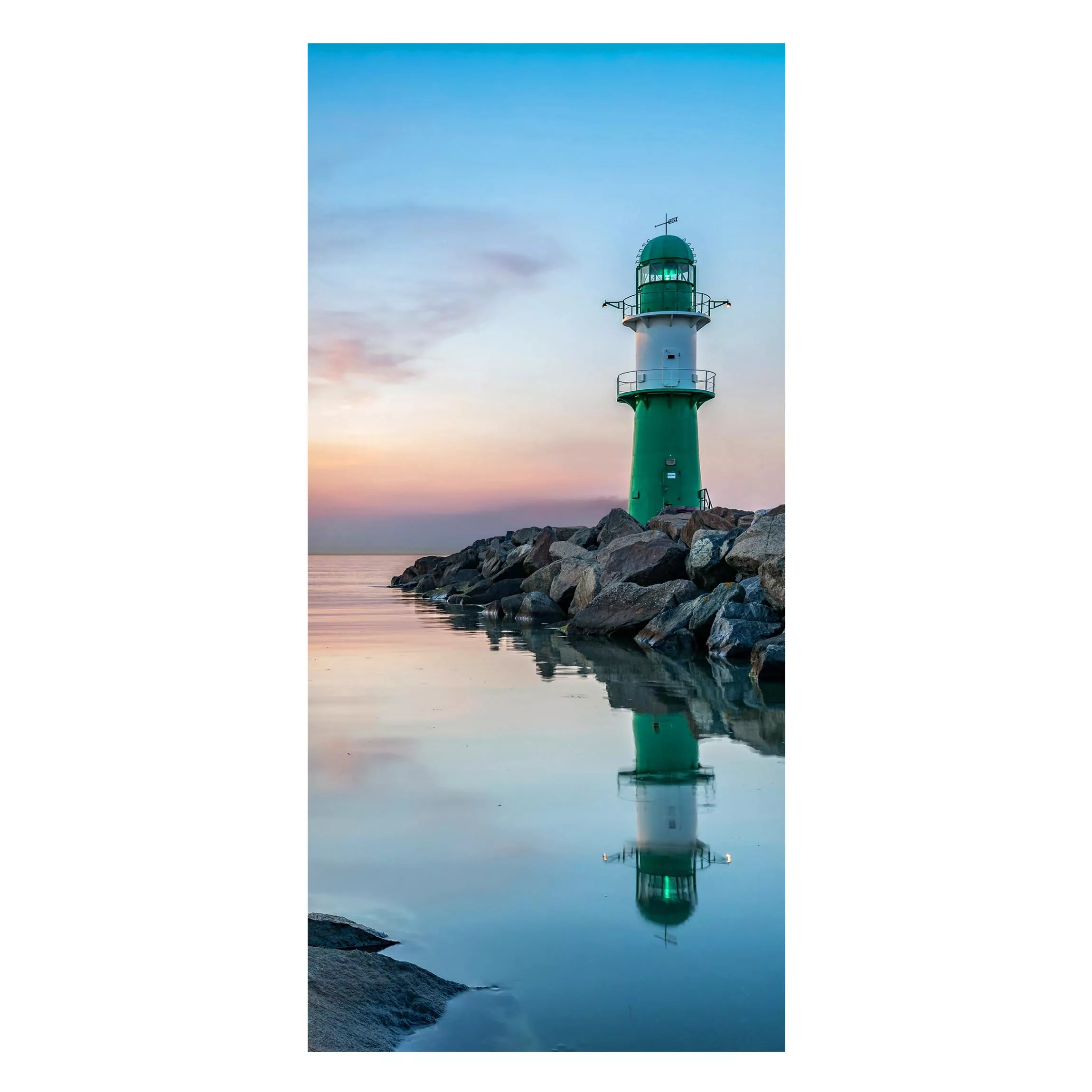 Magnettafel Sunset at the Lighthouse günstig online kaufen
