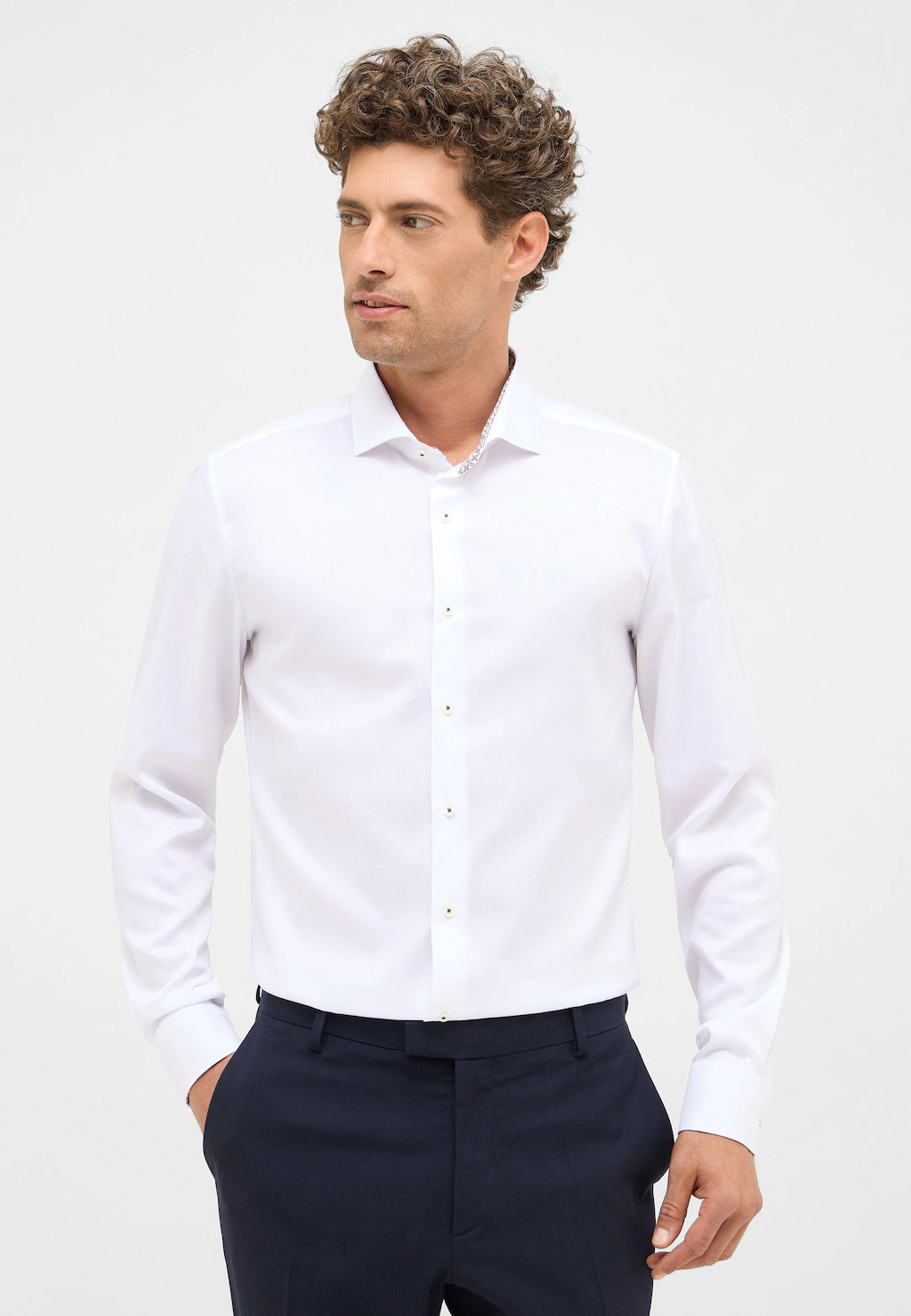 Eterna Langarmhemd "SLIM FIT", EASY IRON (bügelleicht) günstig online kaufen