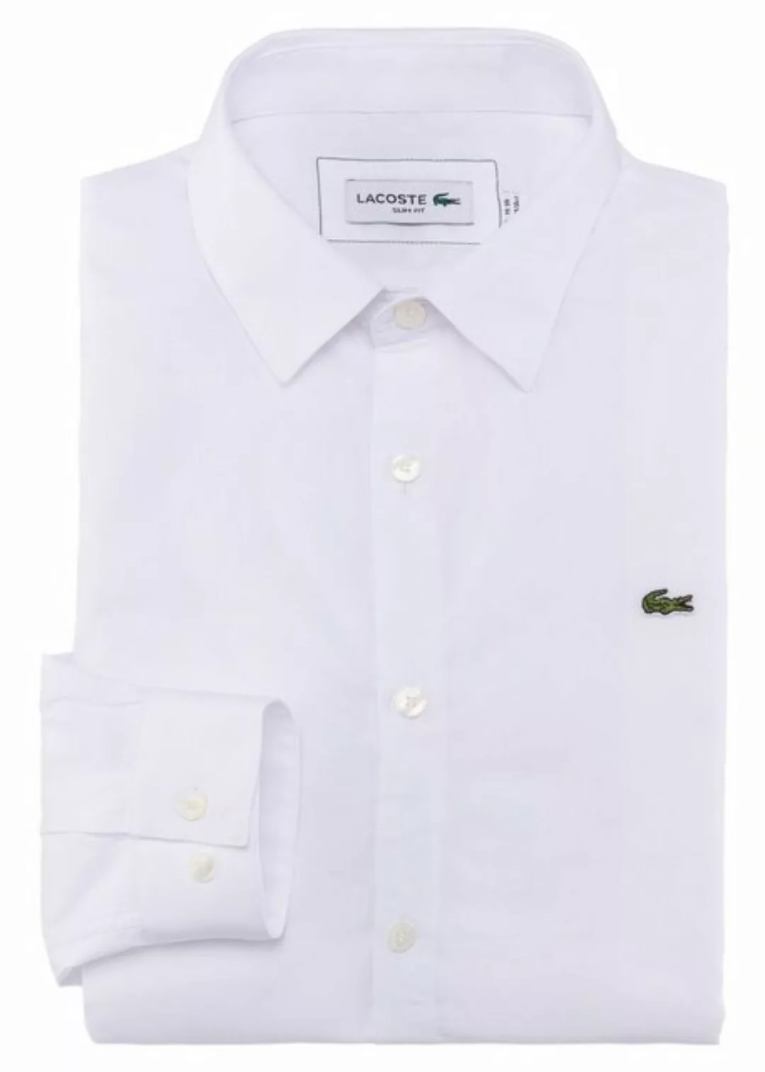 Lacoste Langarmhemd OBERHEMDEN mit Lacoste Logo auf der Brust günstig online kaufen