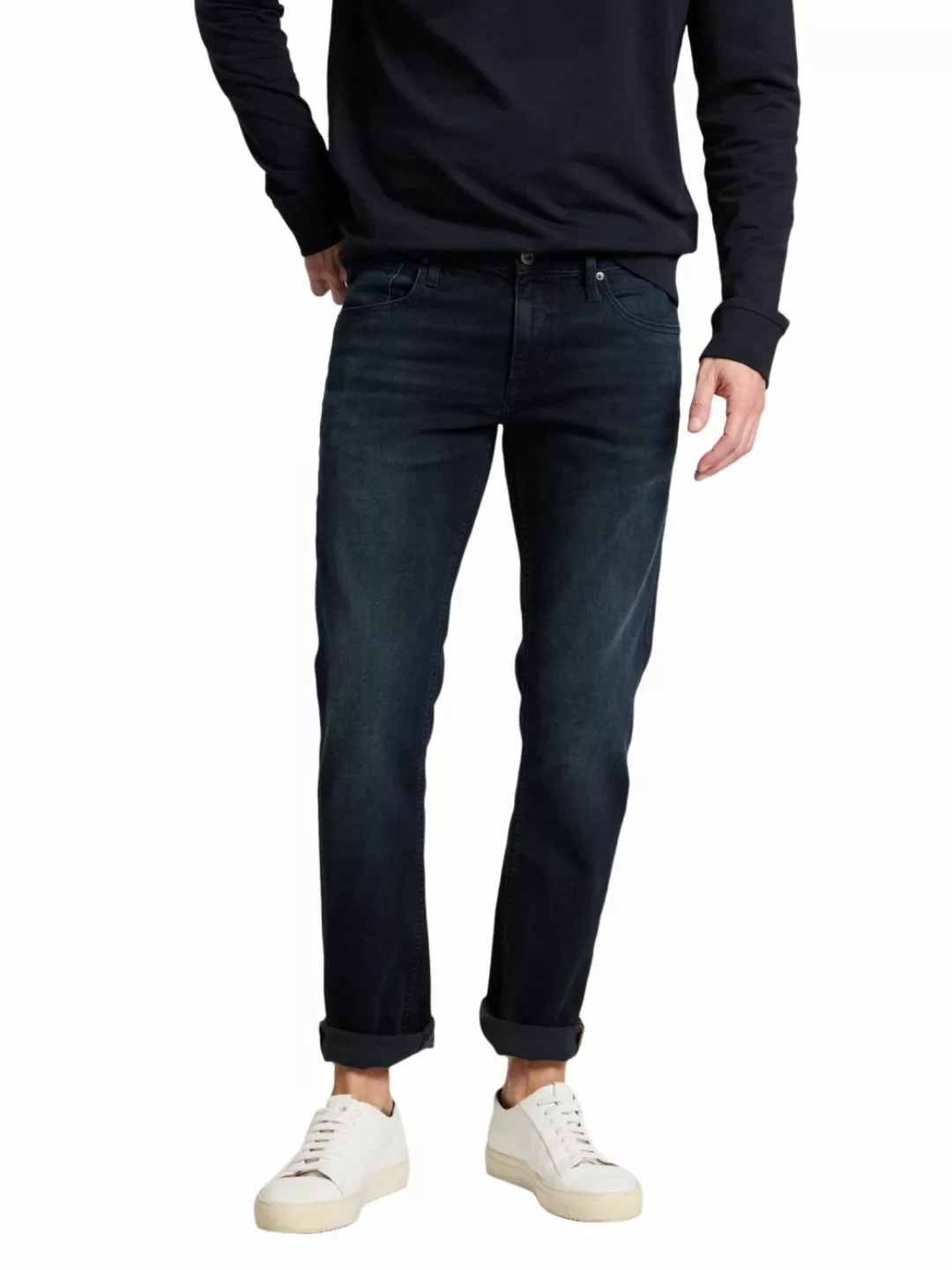 Cross Jeans Herren Jeans DAMIEN - Slim Fit - Blau - Blue günstig online kaufen