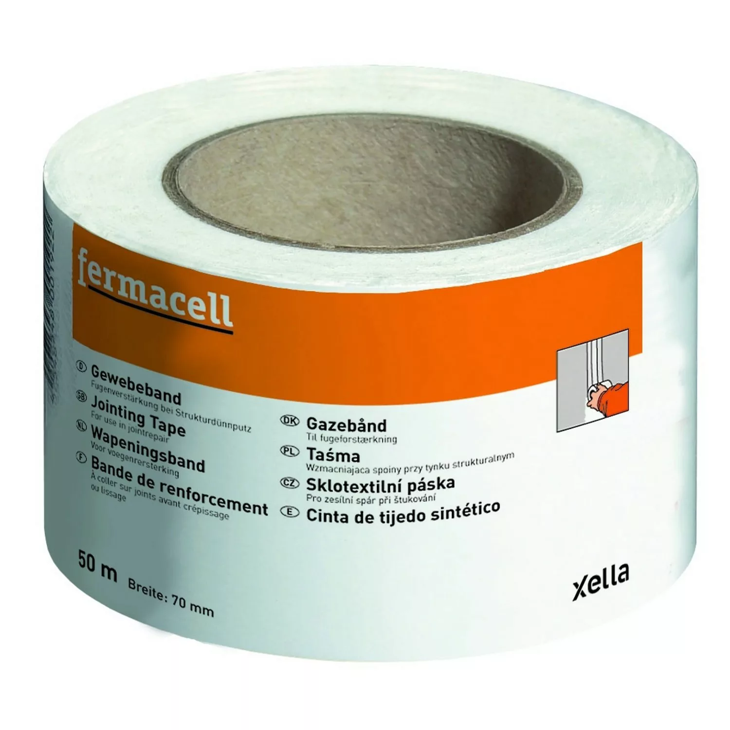 Fermacell Gewebeband 70 mm x 5000 mm günstig online kaufen