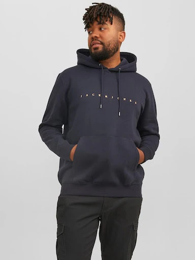 Jack & Jones PlusSize Kapuzensweatshirt JJESTAR JJ SWEAT HOOD NOOS PLS mit günstig online kaufen