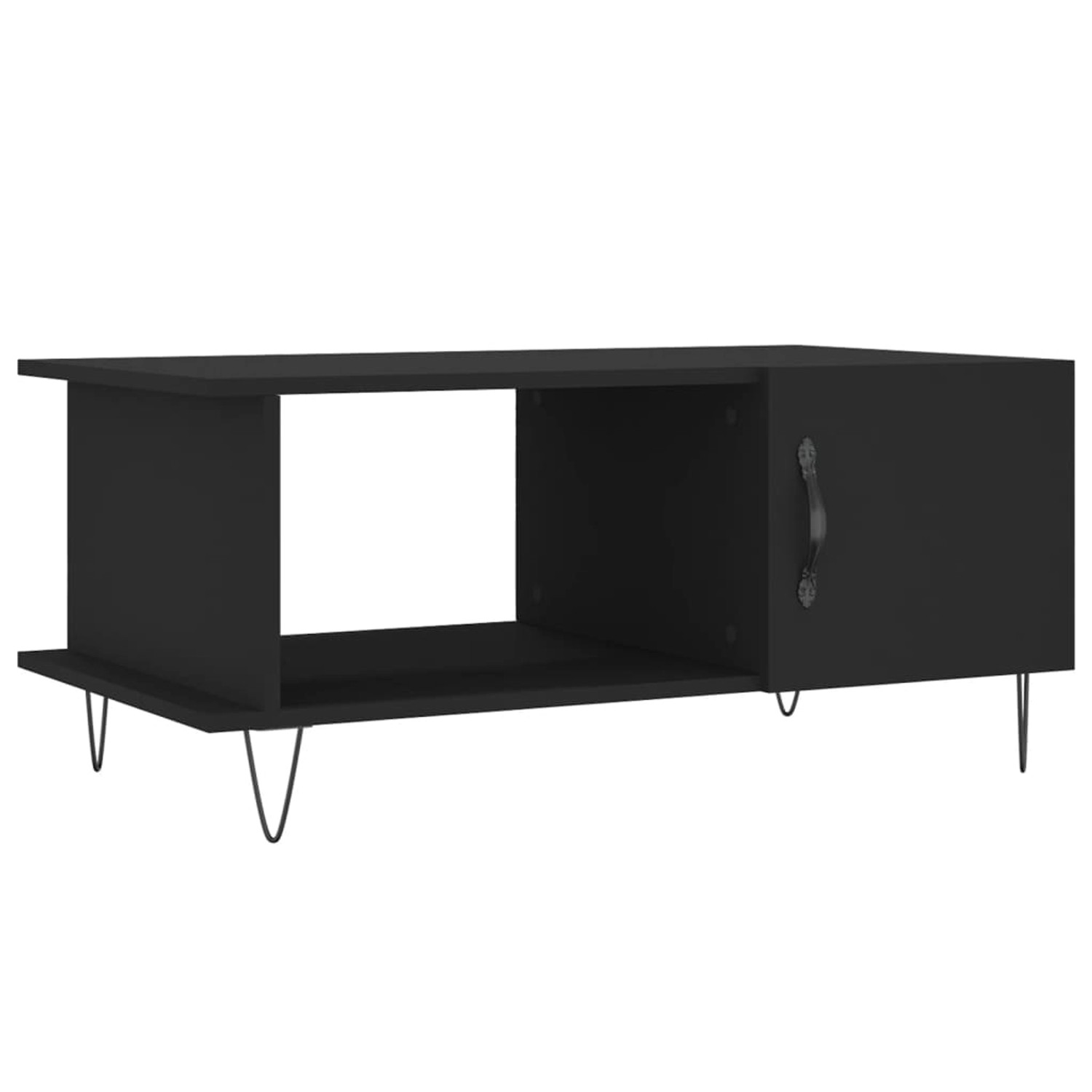 vidaXL Couchtisch Schwarz 90x50x40 cm Holzwerkstoff Modell 15 günstig online kaufen