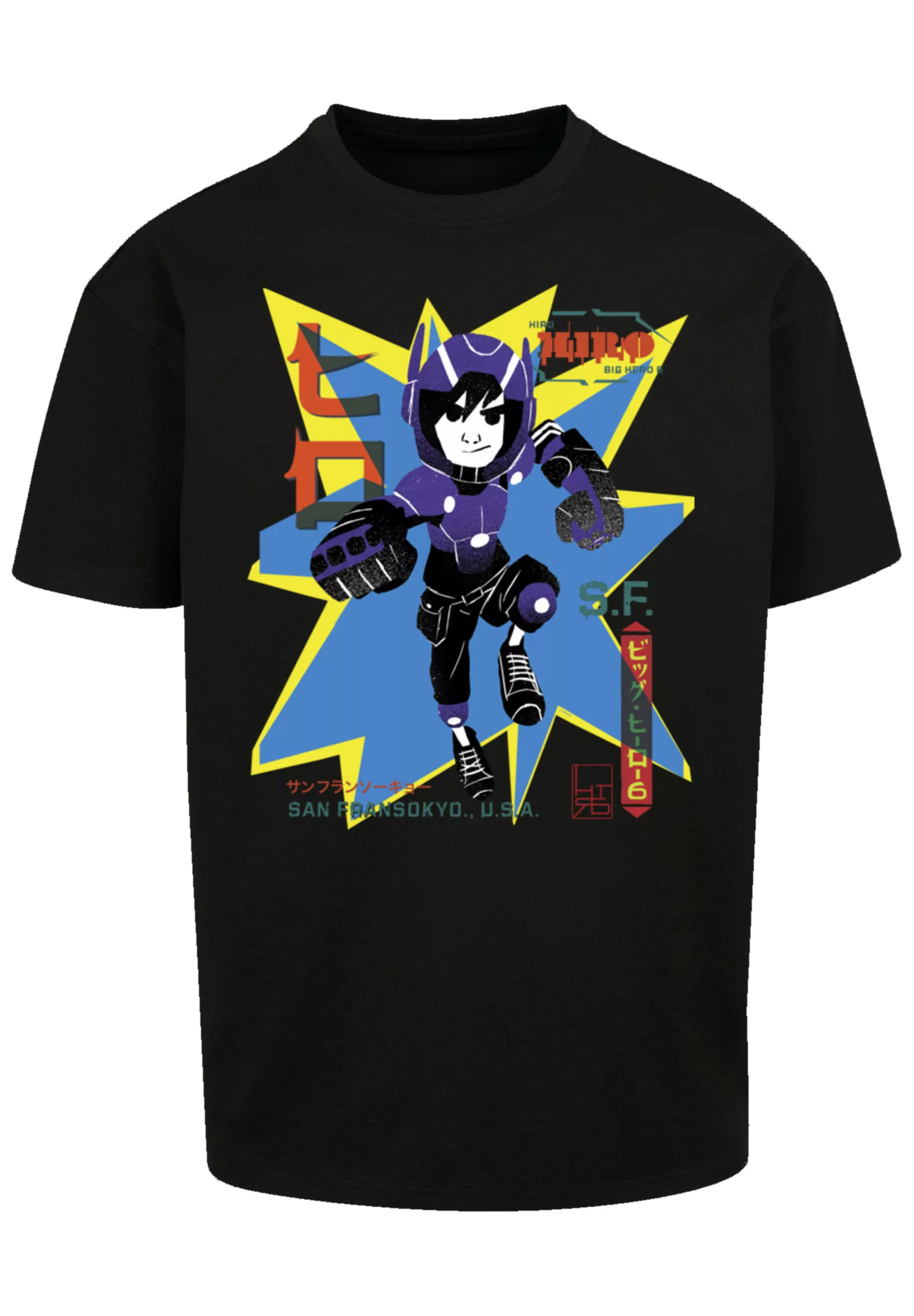 F4NT4STIC T-Shirt "Big Hero 6 Hiro Manga", Premium Qualität günstig online kaufen