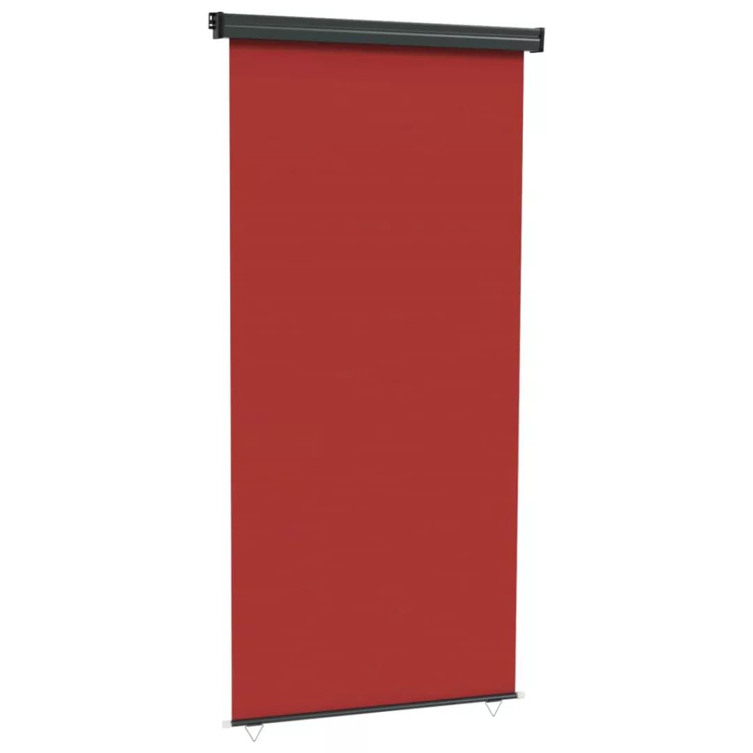 Vidaxl Balkon-seitenmarkise 117x250 Cm Rot günstig online kaufen