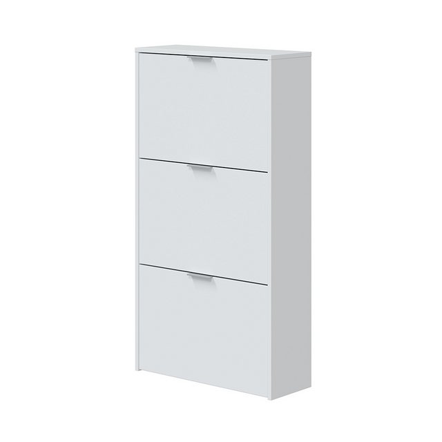 freiraum Schuhkipper Shoe cabinet, in Weiß Hochglanz - 60x113x22 (BxHxT) günstig online kaufen