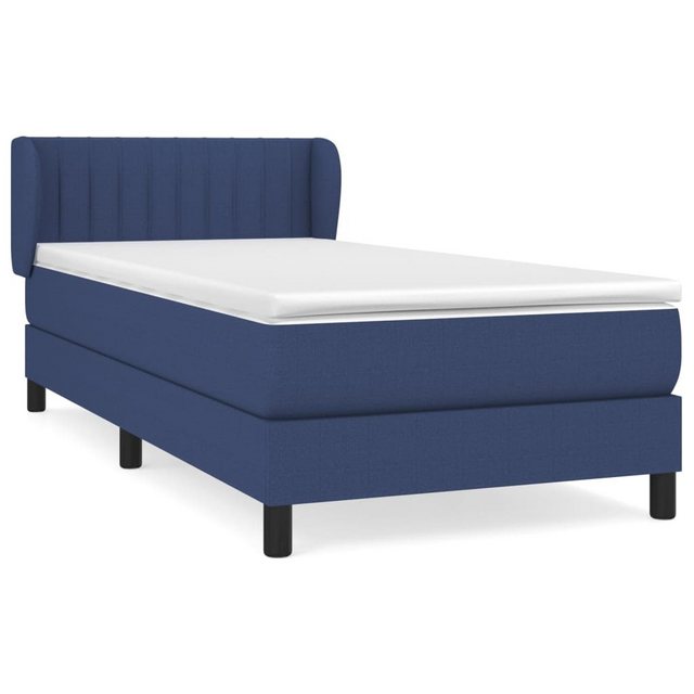 vidaXL Boxspringbett Bett Boxspringbett mit Matratze & Topper Stoff verschi günstig online kaufen