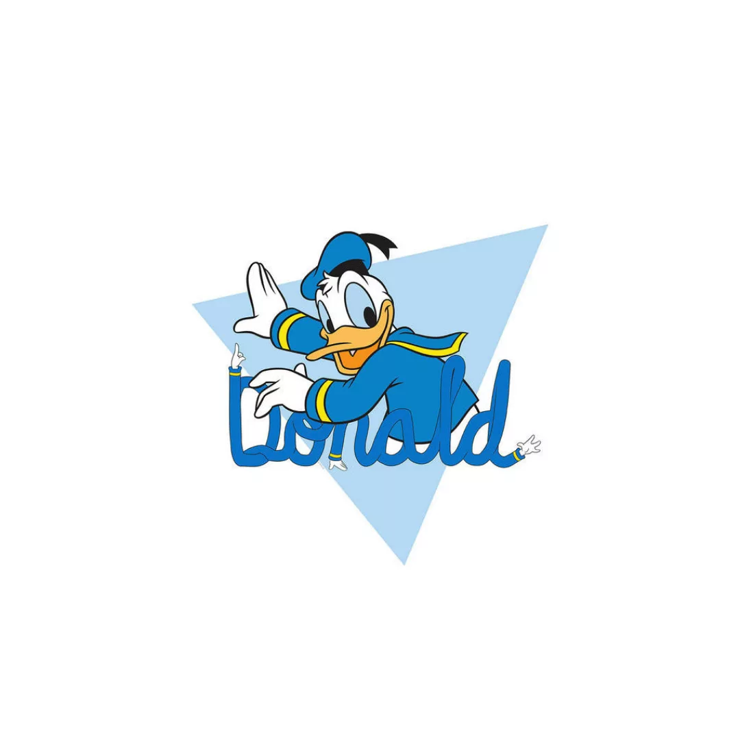 Komar Wandbild Donald Duck Triangle Disney B/L: ca. 50x70 cm günstig online kaufen