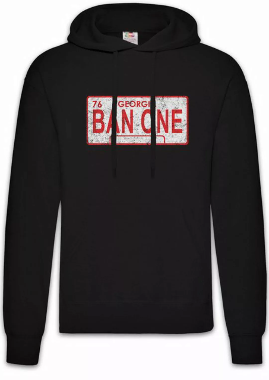 Urban Backwoods Hoodie Ban One Sign License Plate Herren Hoodie Smokey And günstig online kaufen