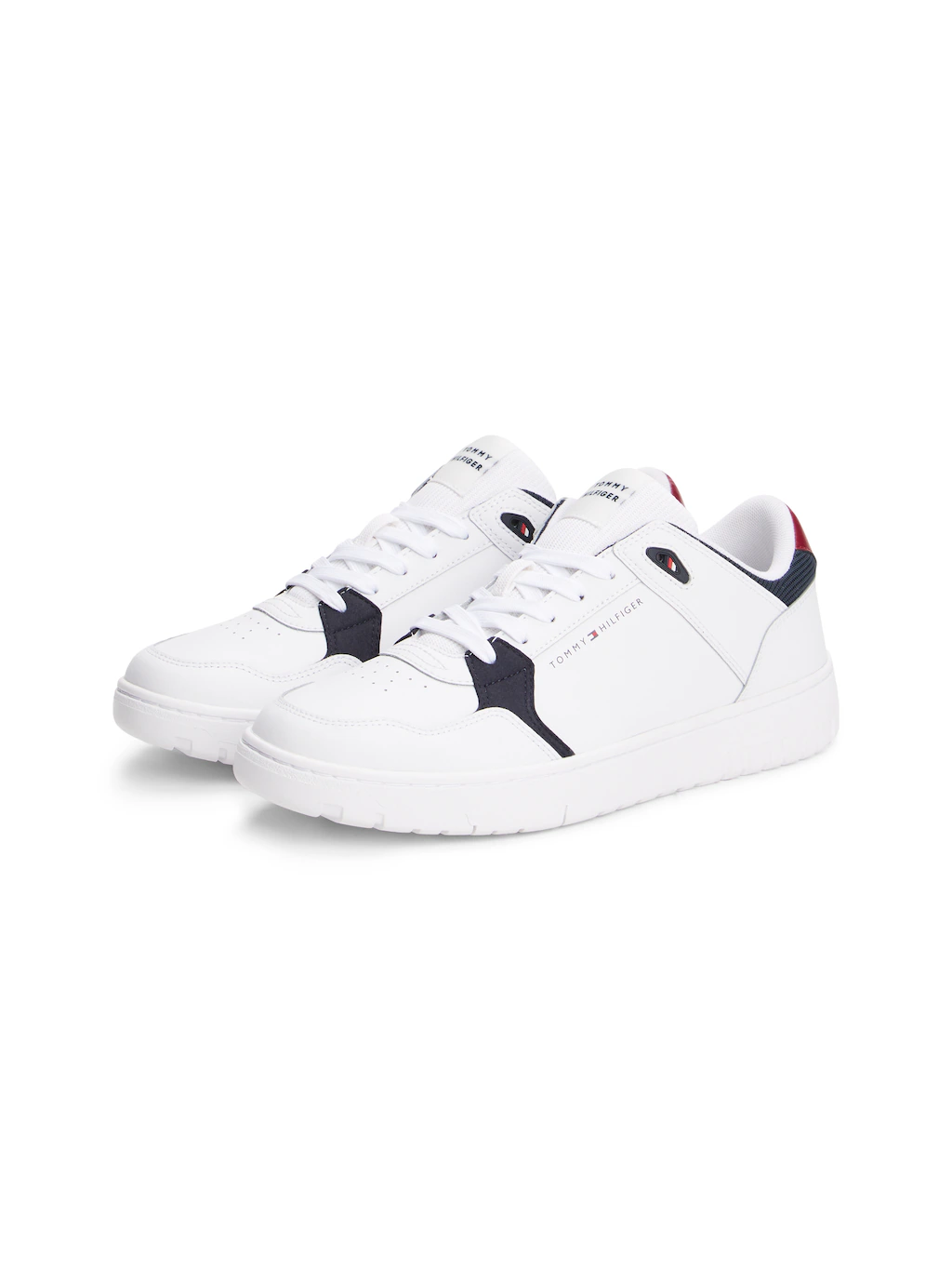 Tommy Hilfiger Sneaker "TH BASKET CORE LITE LTH MIX", Freizeitschuh, Halbsc günstig online kaufen